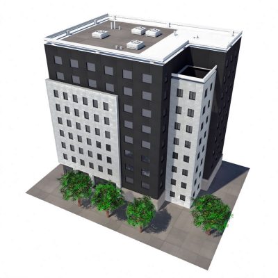 modelovanie budov 3D